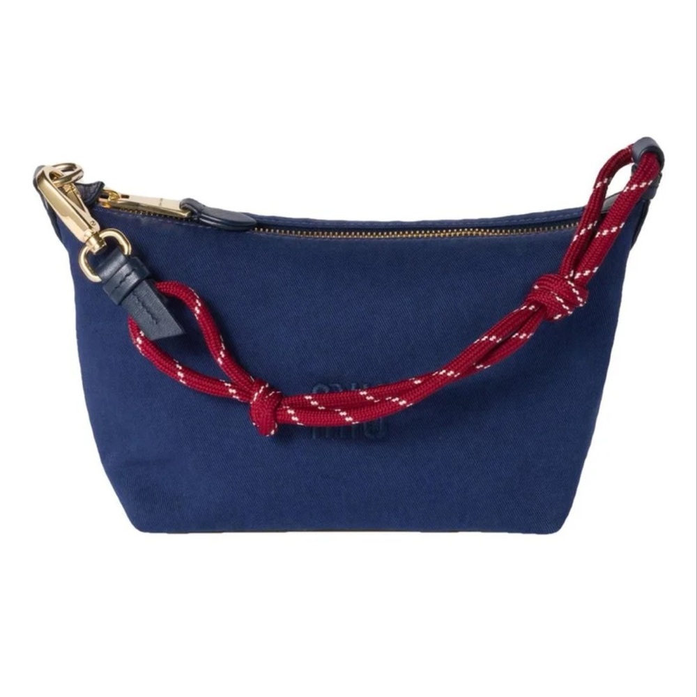 Miu Miu Blue and Red Shoulder Spirit Handbag Bag Fourth of July